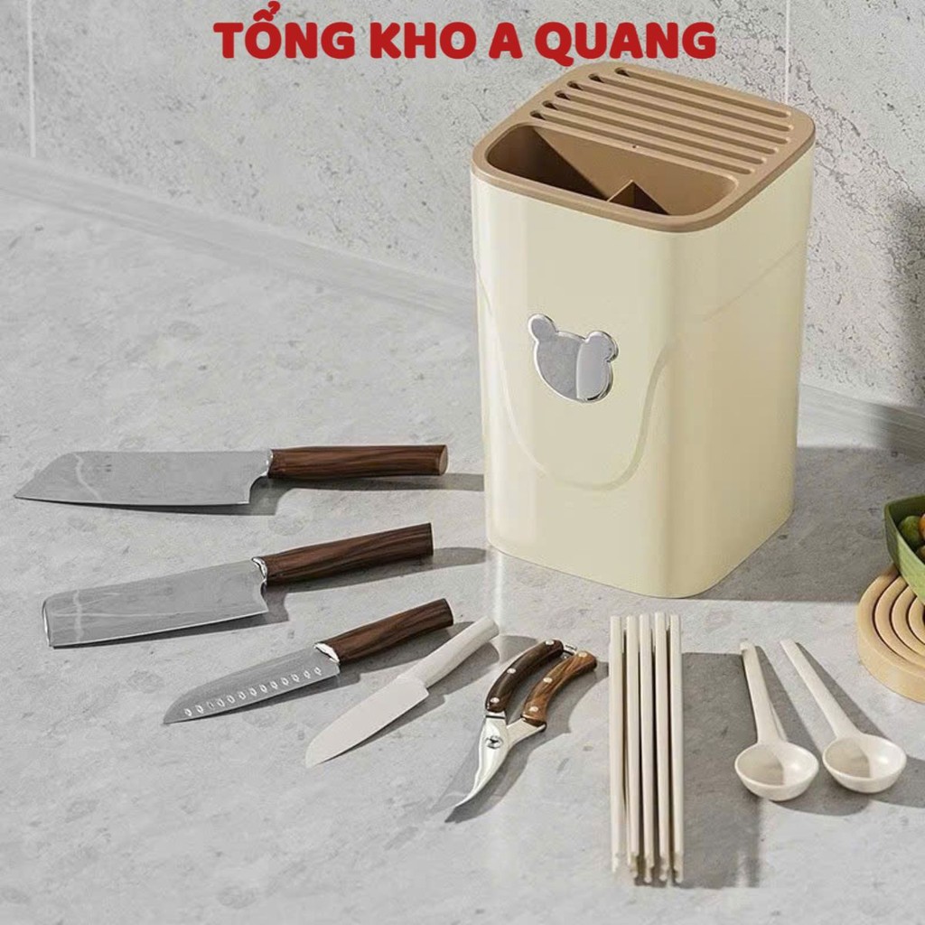 Hộp Đựng Dao Kéo Đũa Thìa Đa Năng, Kệ Đựng Muỗng Đũa, HỘP ĐỰNG DAO NHÀ BẾP - MÃ: HOPDUNGDAO54
