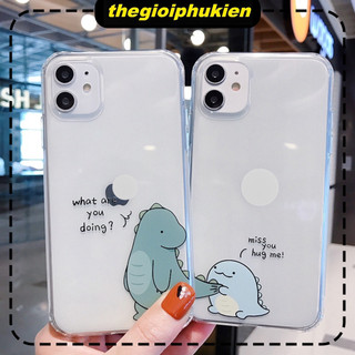 Ốp lưng iphone silicon dino miss you trong dành cho ip 6 đến 16promax - t20