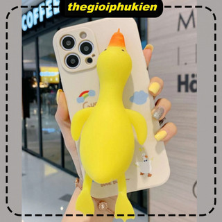 Ốp lưng iphone cạnh vuông bảo vệ camera Vịt vàng mềm 6/7/8/plus/x/xr/xs/11/12/13/14/15/16/pro max - xx3057