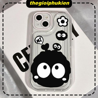 Ốp lưng iphone trong suốt chống sốc Bồ hóng cute 6/6s/7/8 plus/x/xs/xr/11/12/13/14/15/16/ pro max - xb3004