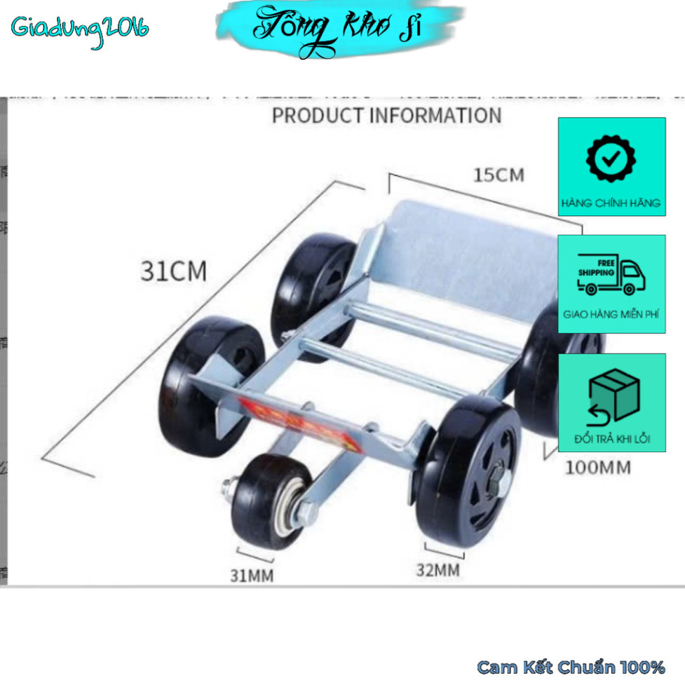 Bánh Xe Cứu Hộ Xe Máy Bánh Xe Trợ Lực Đẩy Xe Máy Thủng Xăm, Thủng Lốp, Xì Hơi, Bể Bánh ntt95