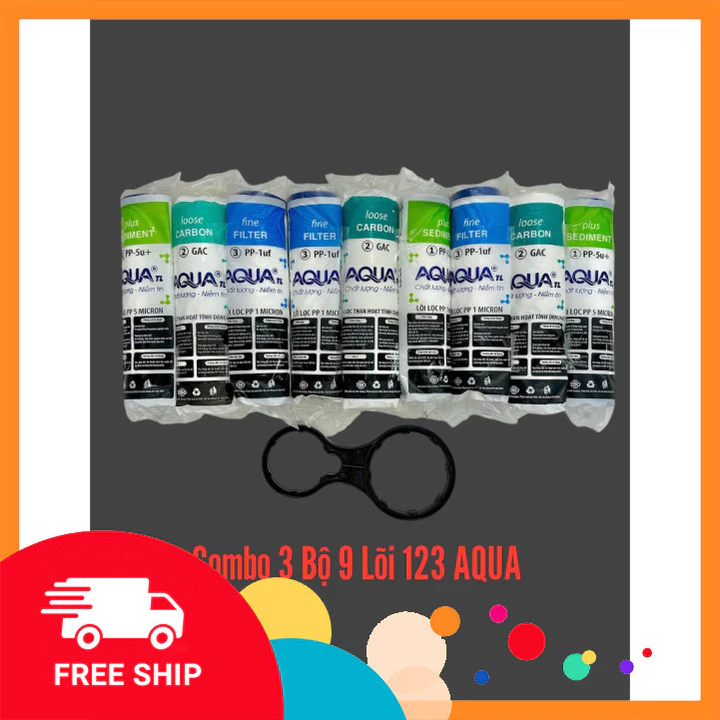 Combo Genuine Water Filter Cartridge AQUA RO – 3
