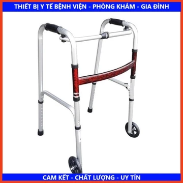 Khung tập đi - Khung tập đi cho người già, tai biến - Khung tập đi phục hồi chức năng LUCASS W57 HÀNG CTY.