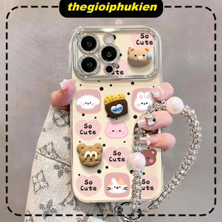 Ốp lưng iphone khung camera mạ kim Gấu bánh quy cute dành cho ip 6/7/8/plus/x/xr/xs/11/12/13/14/15/pro max - xx2206