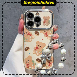 Ốp lưng iphone khung camera mạ kim Gấu ôm tim dành cho ip 6/7/8/plus/x/xr/xs/11/12/13/14/15/pro max - xx2204