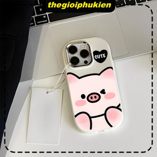 Ốp lưng iphone mềm chống sốc camera mạ kim heo hồng cute dành cho ip 6/7/8/plus/x/xr/xs/11/12/13/14/15/pro max - gb2001