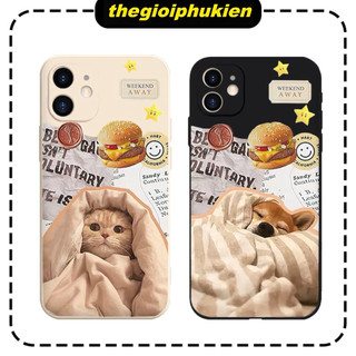 Ốp lưng mềm cặp đôi dễ thương đẹp cho iPhone 14 13 12 11 Pro Max SE 2020 X XR XS 8 7 ip 6S 6 Plus kute- e6534,q2074