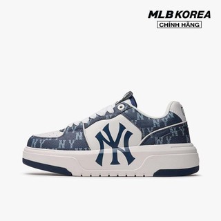 MLB - Giày sneakers unisex cổ thấp Chunky Liner Denim Classic Monogram_3ASXCLD4N-50NYS