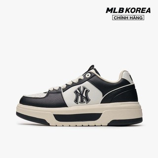 MLB - Giày sneakers unisex cổ thấp Chunky Liner SL Saffiano_3ASXCLS4N-50BKS
