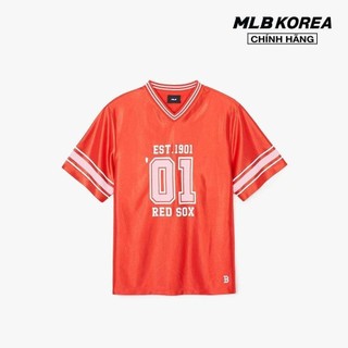 MLB - Áo thun unisex cổ V tay ngắn Varsity Soccer Jersey_3ATSV1143-43RDL