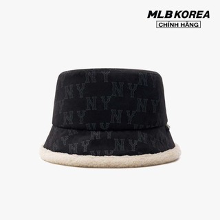 MLB - Nón bucket unisex thời trang Classic Monogram Suade_3AHTMS136-50BKS