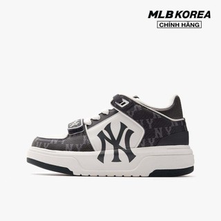 MLB - Giày sneakers unisex cổ thấp Chunky Liner Mid Denim_3ASXCDN3N-50BKS