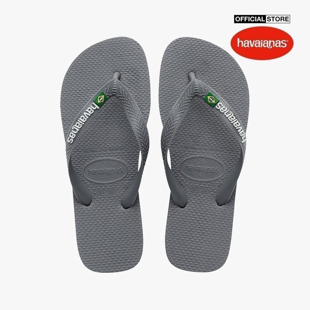 [Size Brazil] HAVAIANAS - Dép nam Brasil Logo 4110850-5002 | Shopee ...