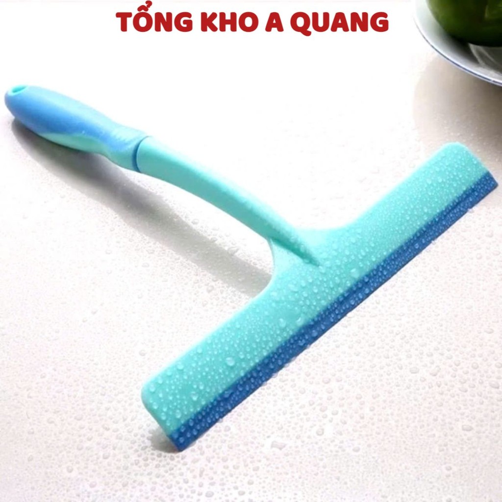 (COMBO 5) GẠT KÍNH CẦM TAY CONG-NGẤU NHIÊN, Cây gạt nước, lau rửa kính có bình xịt cầm tay đa năng