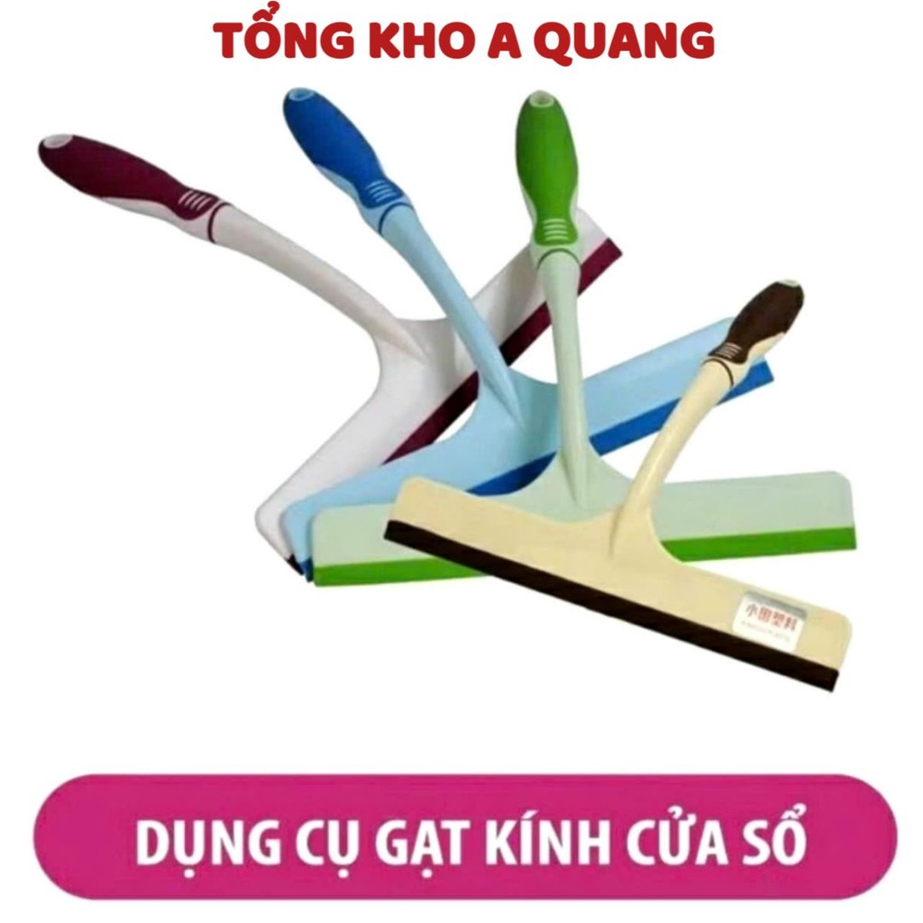 (COMBO 5) GẠT KÍNH CẦM TAY CONG-NGẤU NHIÊN, Cây gạt nước, lau rửa kính có bình xịt cầm tay đa năng