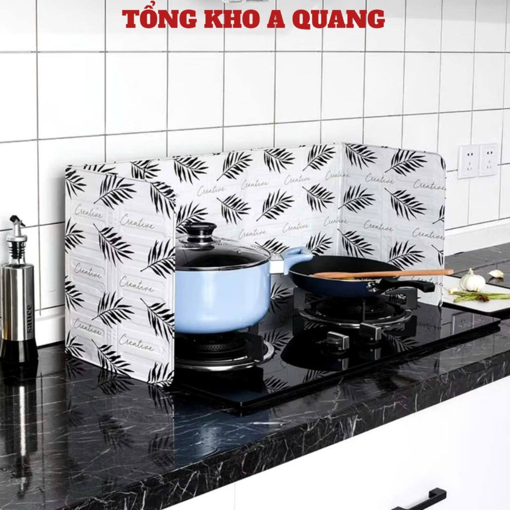 TẤM CHẮN DẦU MỠ, Tấm bảo vệ tấm chắn chống văng dầu nấu ăn nhà bếp - MA: TAMCHANDAUMO5876