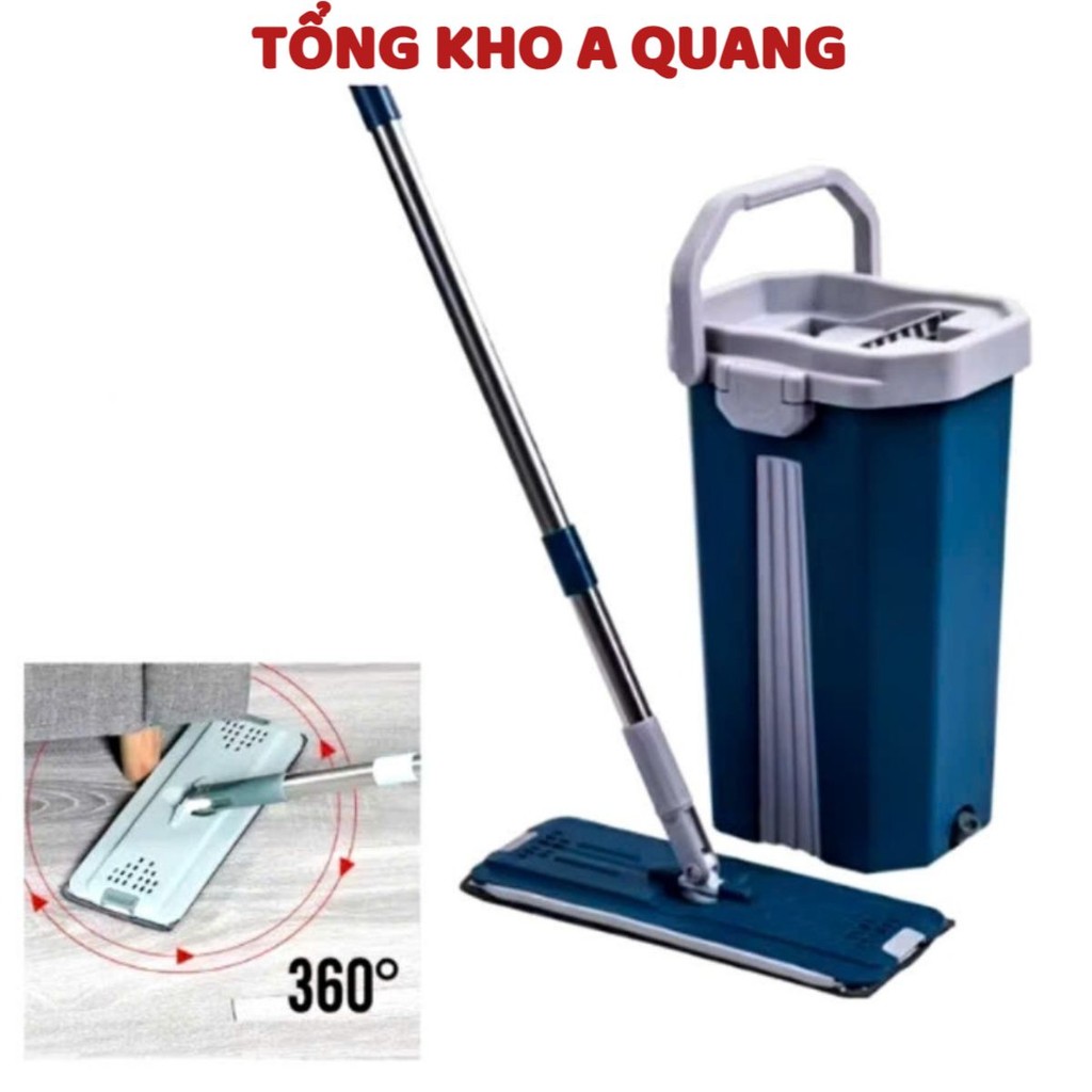 CÂY LAU NHÀ THÁO LẮP (THÙNG 24), chổi lau nhà tự vắt thông minh mopscratch cây lau nhà tự vắt thông minh 360 độ cao cấp