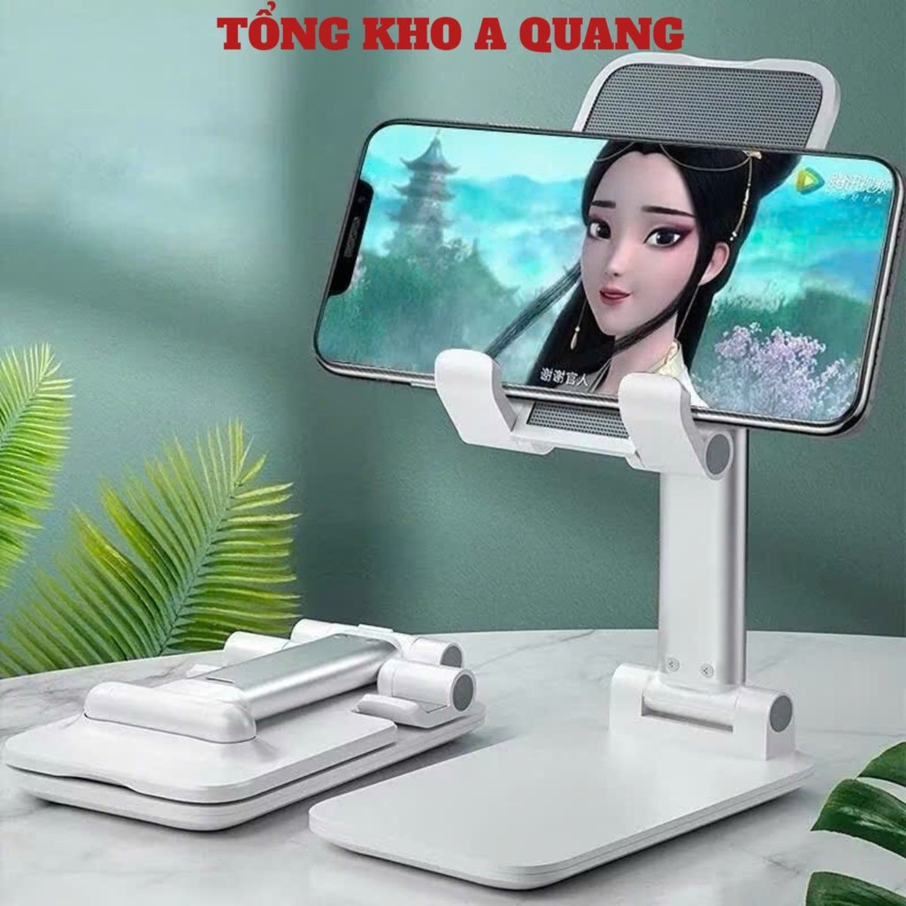 GIÁ ĐỠ ĐIỆN THOẠI IPAD, Kep Điện Thoại Ipad Chống Trượt Gấp Gọn Có Thể Thay Đổi Chiều Cao Tiện Lợi Khi Xem Phim,Làm viêc