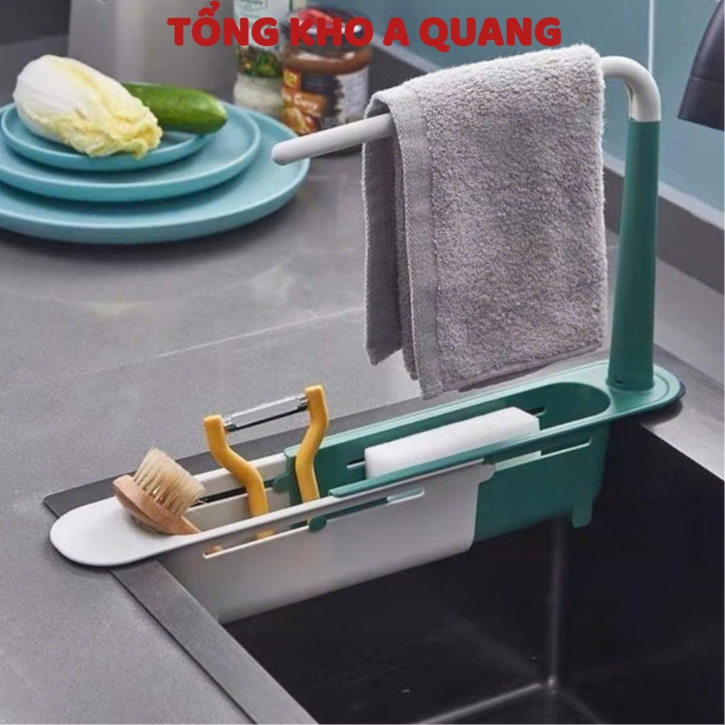 Kệ Đựng Đồ Rửa Chén Bát Gác Bồn Đa Năng, Giá Bồn Rửa Bát Tiện Ích, KHAY ĐỰNG GIẺ - MÃ: KHAY845