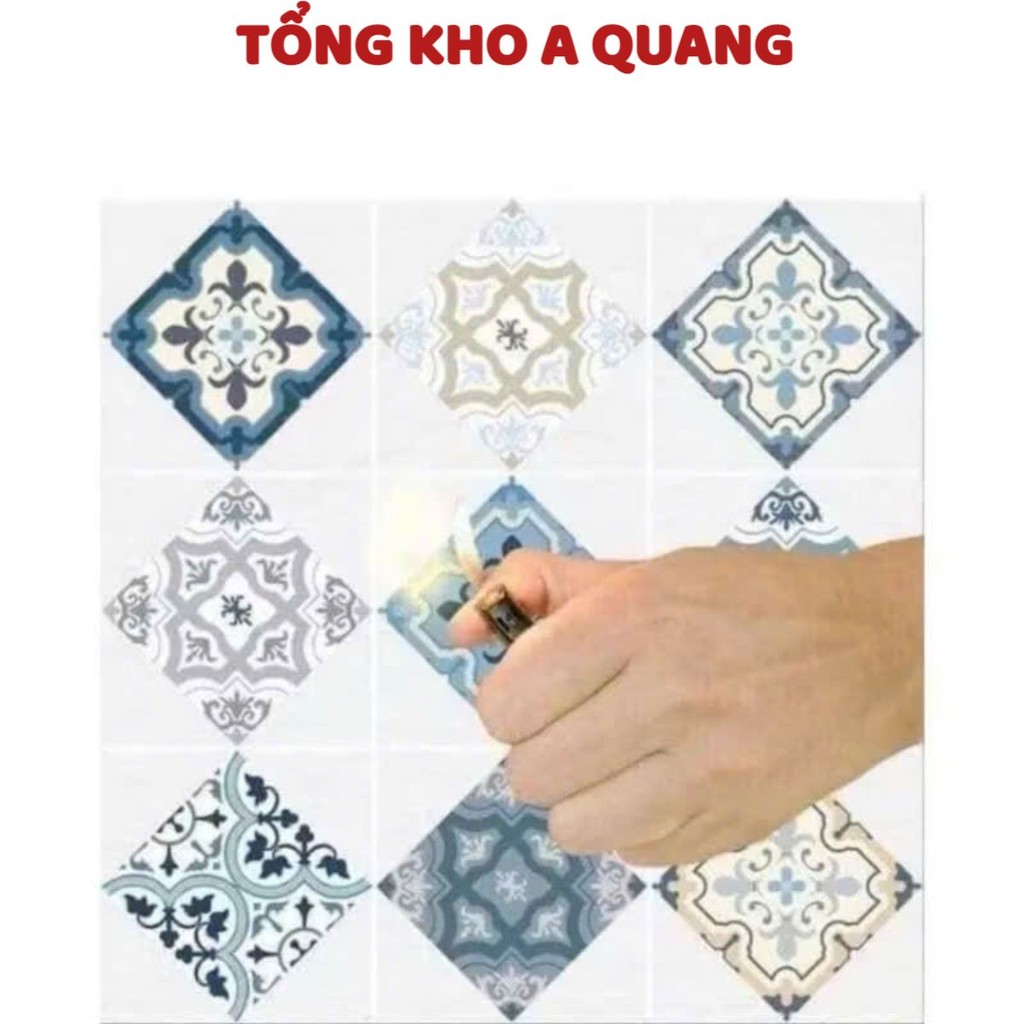 Giấy dán bếp cao cấp, decal dán bếp tráng nhôm chống thấm nước, chịu nhiệt cao, TẤM DÁN TƯỜNG TRANG TRÍ - MÃ: DECAL8WE