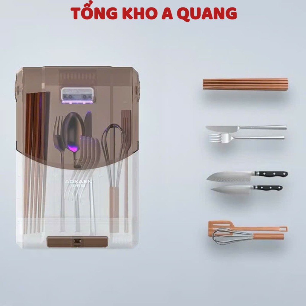 Máy Sấy Đũa Ngăn Nấm Mốc Bảo Vệ Sức Khỏe, MÁY KHỬ KHUẨN ĐŨA THÌA - MÃ: KHUKHUAN007
