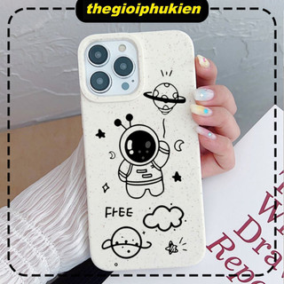 Ốp lưng iphone mềm lúa mạch Phi hành gia 6/6splus/7/8/plus/x/xs/11/12/13/14/15/16/pro/max/plus/promax - lm2003