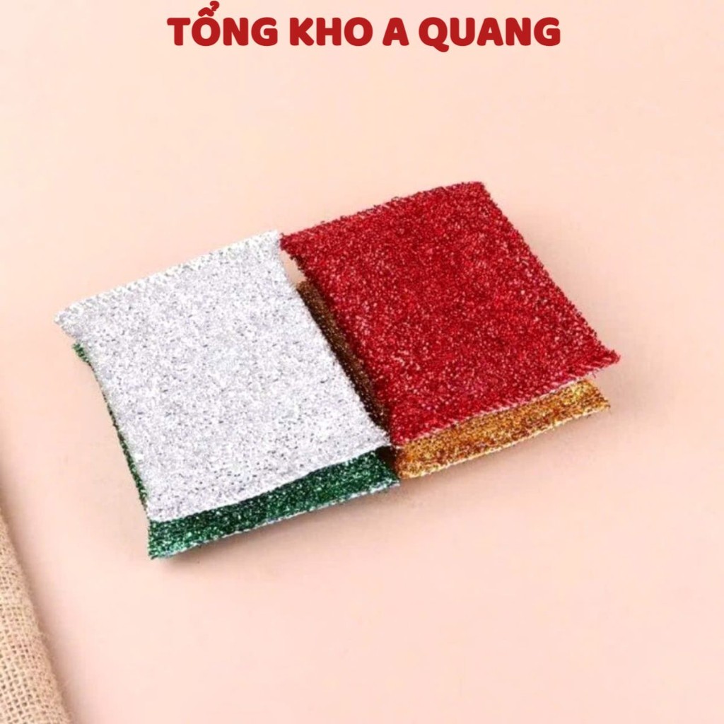 [COMBO 10] SÉT 2 MIẾNG CỌ XOONG BỌT BIỂN , Miếng Rửa Chén Tạo Bọt - Set 2 Miếng Rửa Bát Cọ Xoong Nồi Bọt Biển