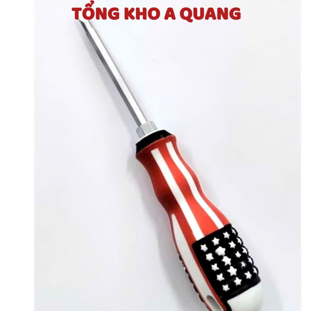 (COMBO 5) Tua Vít 2 Đầu Cán Cờ Mỹ - Dụng Cụ Đồ Nghề Cầm Tay Tiện Lợi, Tua Vít 2 Đầu Mã 48 - TÔ , TUA VIT 48