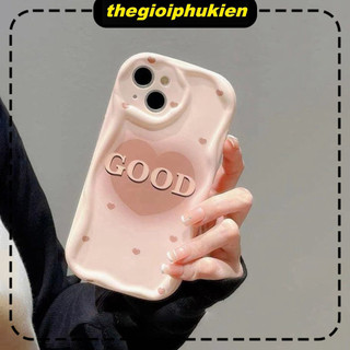 Ốp lưng iphone cạnh sóng nổi Trái tim good 6s/6splus/7/7plus/8/8plus/x/11/12/13/14/15/16/max/promax sk2038