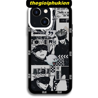 ỐP IPHONE cạnh vuông BVC Anime Gojo Satoru ip 6 đến 16promax - ng908