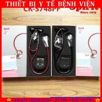 Ống nghe y tế Spirit nghe tim mạch cao cấp CK-S748PF (màu ngẫu nhiên, cần chọn màu ib shop)