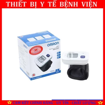 CHÍNH HÃNG - Máy đo huyết áp cổ tay OMRON-HEM 6161 - HÀNG HÃNG
