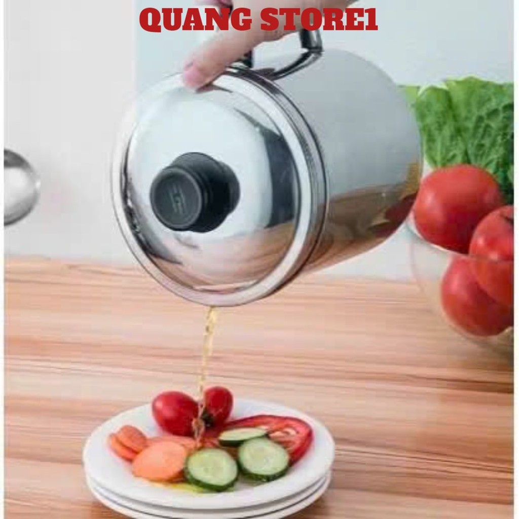 Ca lọc dầu inox 304 lọc cặn dầu mỡ dụng cụ lọc nhà bếp, CA LỌC DẦU ĂN - MÃ: CALOC5594