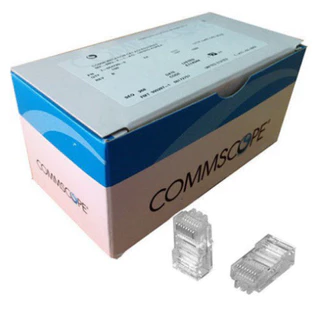Hạt mạng RJ45 Cat6 COMMSCOPE chân đồng loại xịn