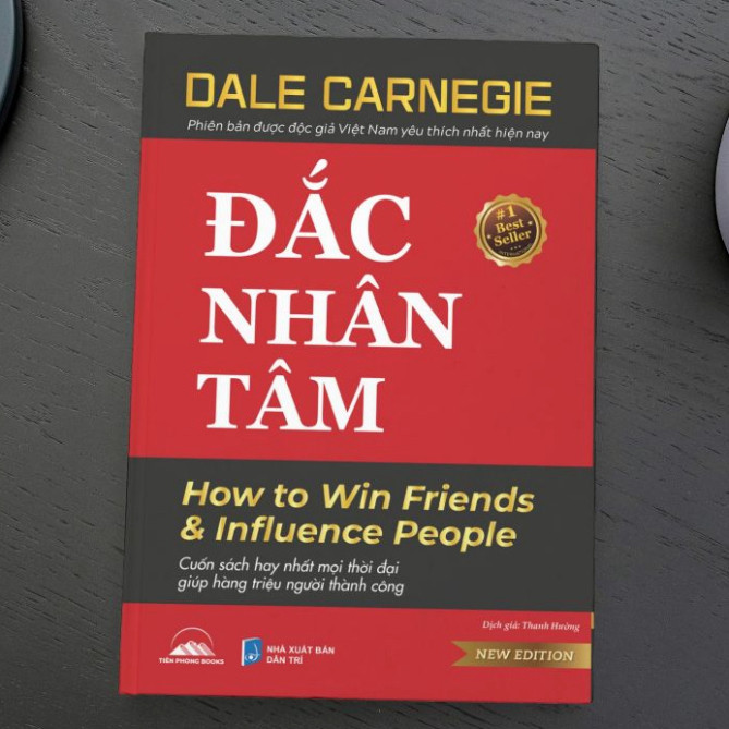 Sách - Đắc Nhân Tâm (Khổ Lớn) - Bìa Đỏ