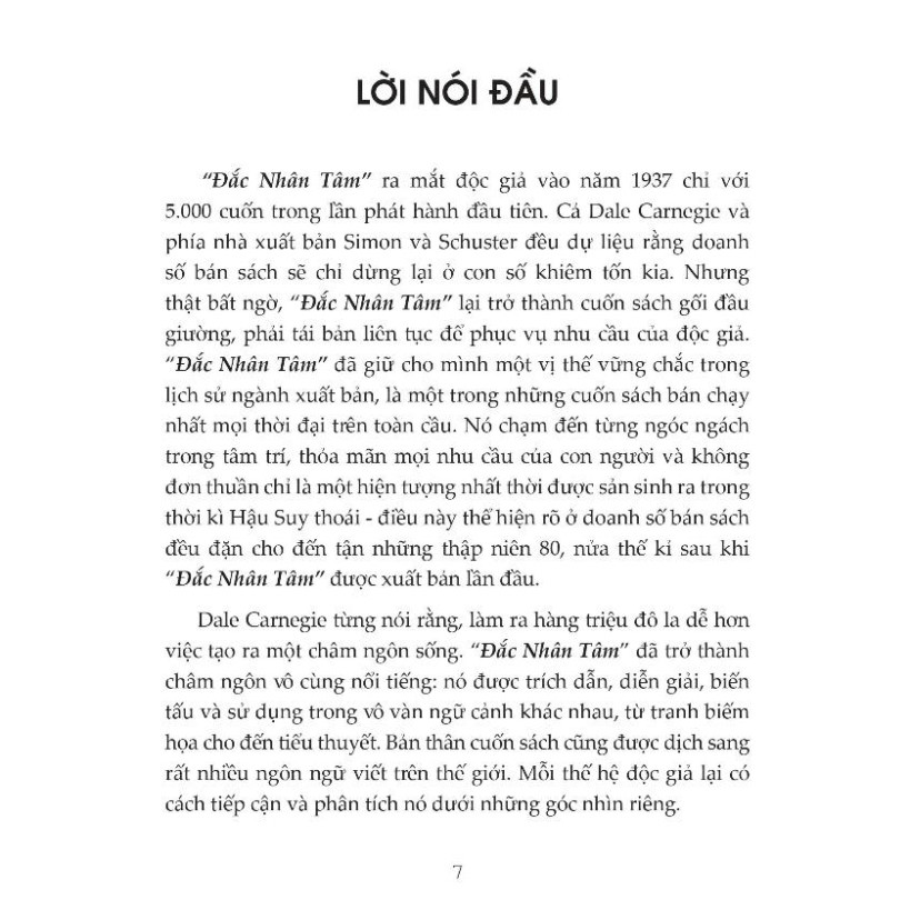 Sách - Đắc Nhân Tâm - Khổ Lớn, Tái Bản 2024 (Bìa Đỏ)