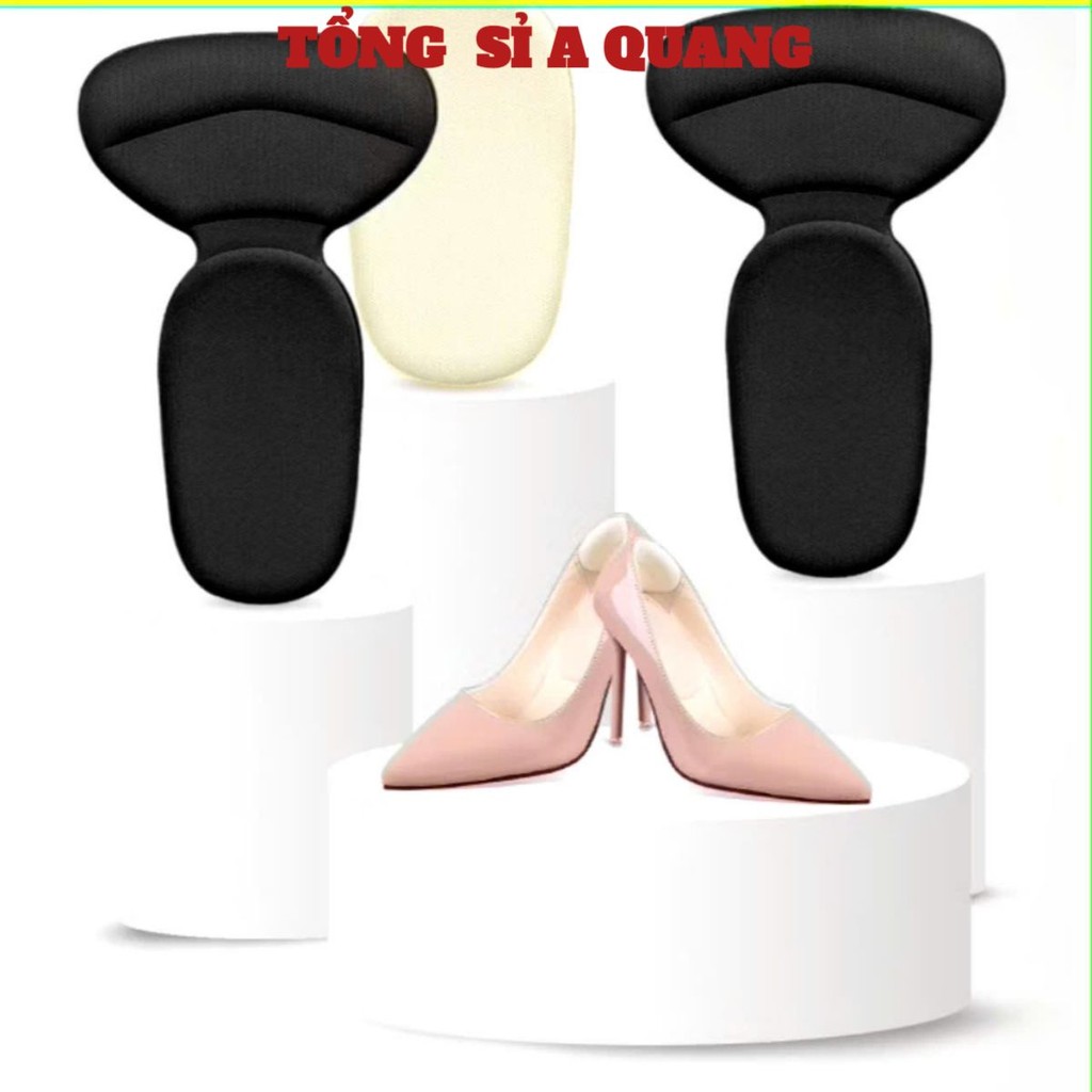 [COMBO 10] SET LÓT GIÀY CHỐNG RỘNG, Cặp Lót Giày Chống Rộng - Set 2 Miếng Lót Giày Cao Gót Dán Chống Đau Chân