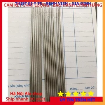 Tăm vê bông inox dùng về quấn bông, Quê tăm bông inox, giá 1 cái, dài gần 17cm