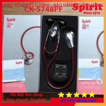 Ống nghe y tế Spirit nghe tim mạch cao cấp CK-S748PF- (màu ngẫu nhiên, cần chọn màu ib shop)