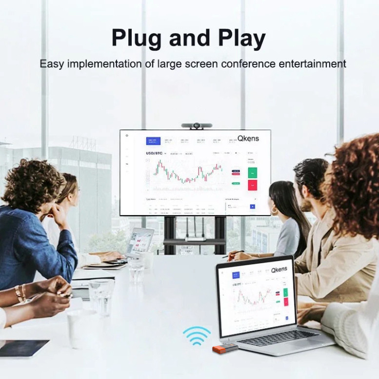 HDMI không dây 1080P 50m cho máy ảnh Máy tính xách tay PC