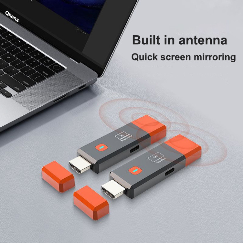 HDMI không dây 50m Bộ chuyển đổi hiển thị cho máy ảnh Máy chiếu TV Laptop