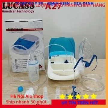 HÀNG CHÍNH HÃNG - Máy xông hút 4 in 1 Lucass A27 (xông mũi, xông họng, hút mũi, hút mụn) Hàng C.TY