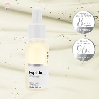 Tinh Chất Dưỡng Da The Potions Peptide Ampoule Giúp Tái Tạo Và Tăng Độ Đàn Hồi Của Da