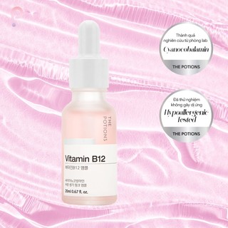 Serum Dưỡng Sáng Căng Bóng Da The Potions Vitamin B12 Ampoule 20ml