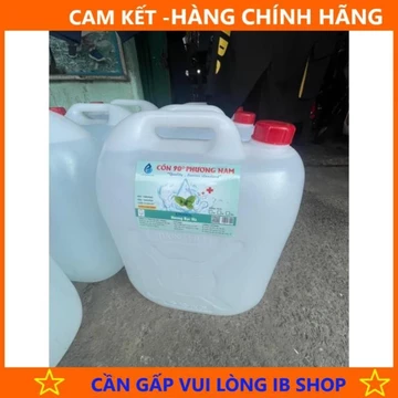 Cồn y tế Ethanol 30 lit 70 độ, 90 độ giấy tờ đầy đủ bộ y tế-TBYT - Hàng Hãng