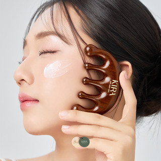 Lược Gỡ rối, Massage, Tránh Rụng Tóc - Tóc Mây Má Đào - KIRA GUASHA