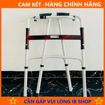 Khung tập đi - Khung tập đi cho người già, tai biến - Khung tập đi phục hồi chức năng LUCASS W57 - Hàng Hãng