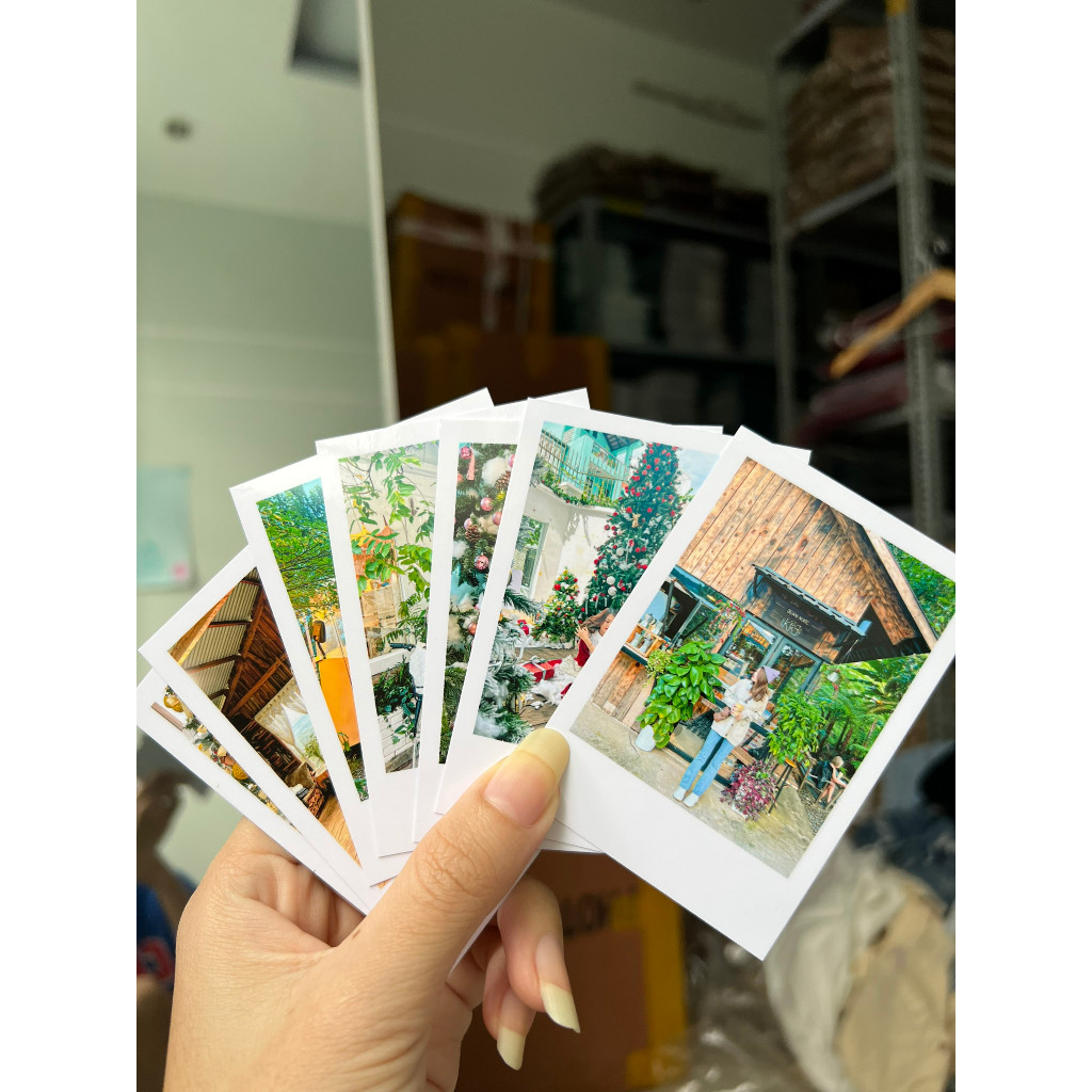 [1K/TẤM] IN ẢNH 6X9 & 5x7 CHỈNH Pola TẶNG ÉP PLASTIC KO VIỀN HOẶC CÁN LỤA