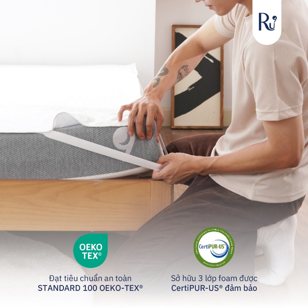 Ảnh Tấm Giải Nhiệt IceGuard™ (IceGuard Pad) Ru9 - Mát Lạnh, Ngủ Mát | Chiếu Điều Hòa, Êm Ái | Bao Gồm 6 Kích Thước 1