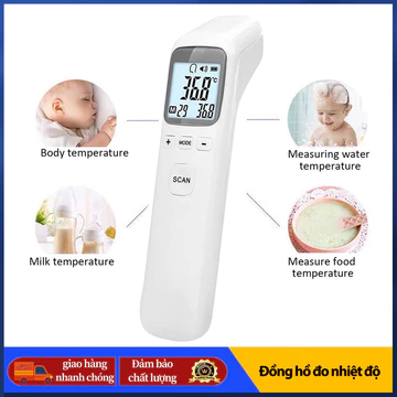 Nhiệt Kế Hồng Ngoại,Nhiệt Kế Điện Tử Cầm Tay,Không Tốn Thời Gian,Đo Nhiệt Độ Siêu Nhanh Chuẩn Xác